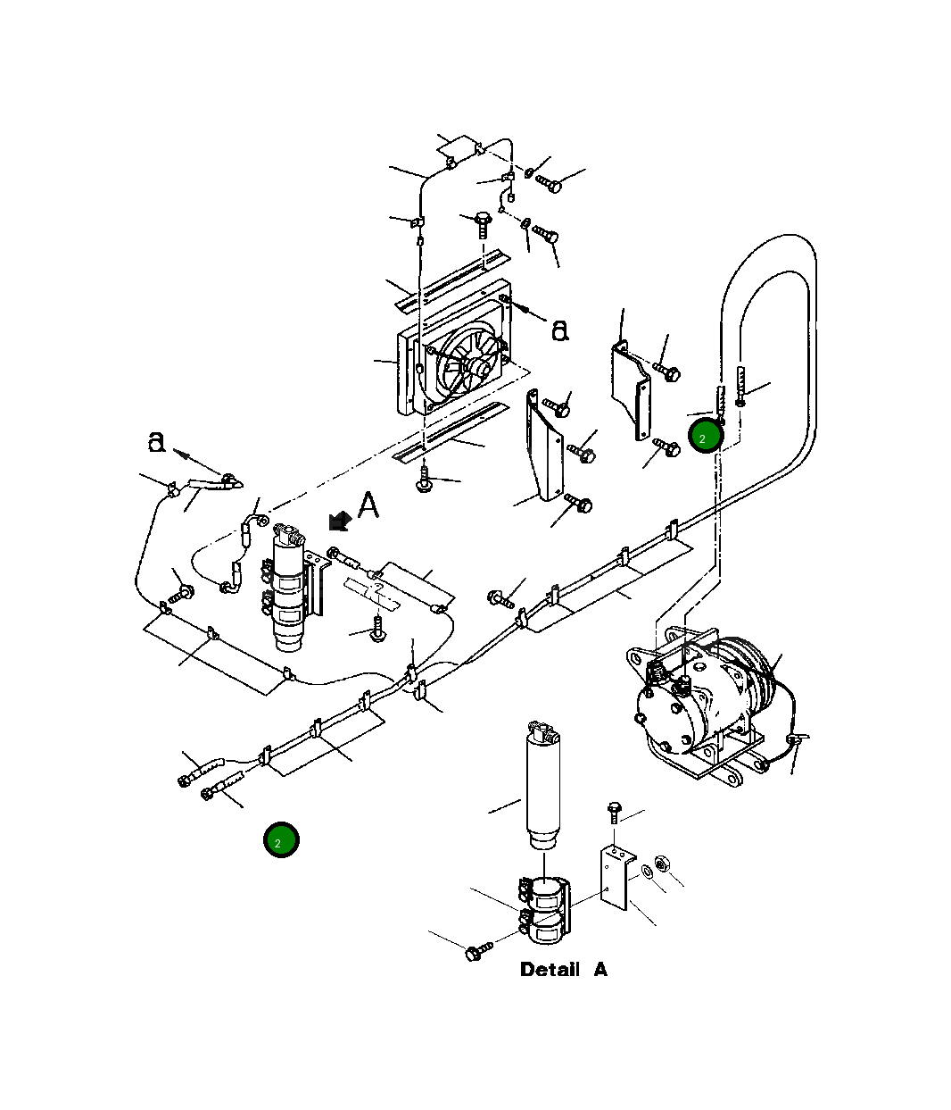 Шланг 427-07-A1360 Komatsu