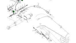 Шланг 22L-09-R1790 Komatsu