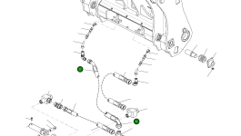 Шланг 418-71-H0P10 Komatsu