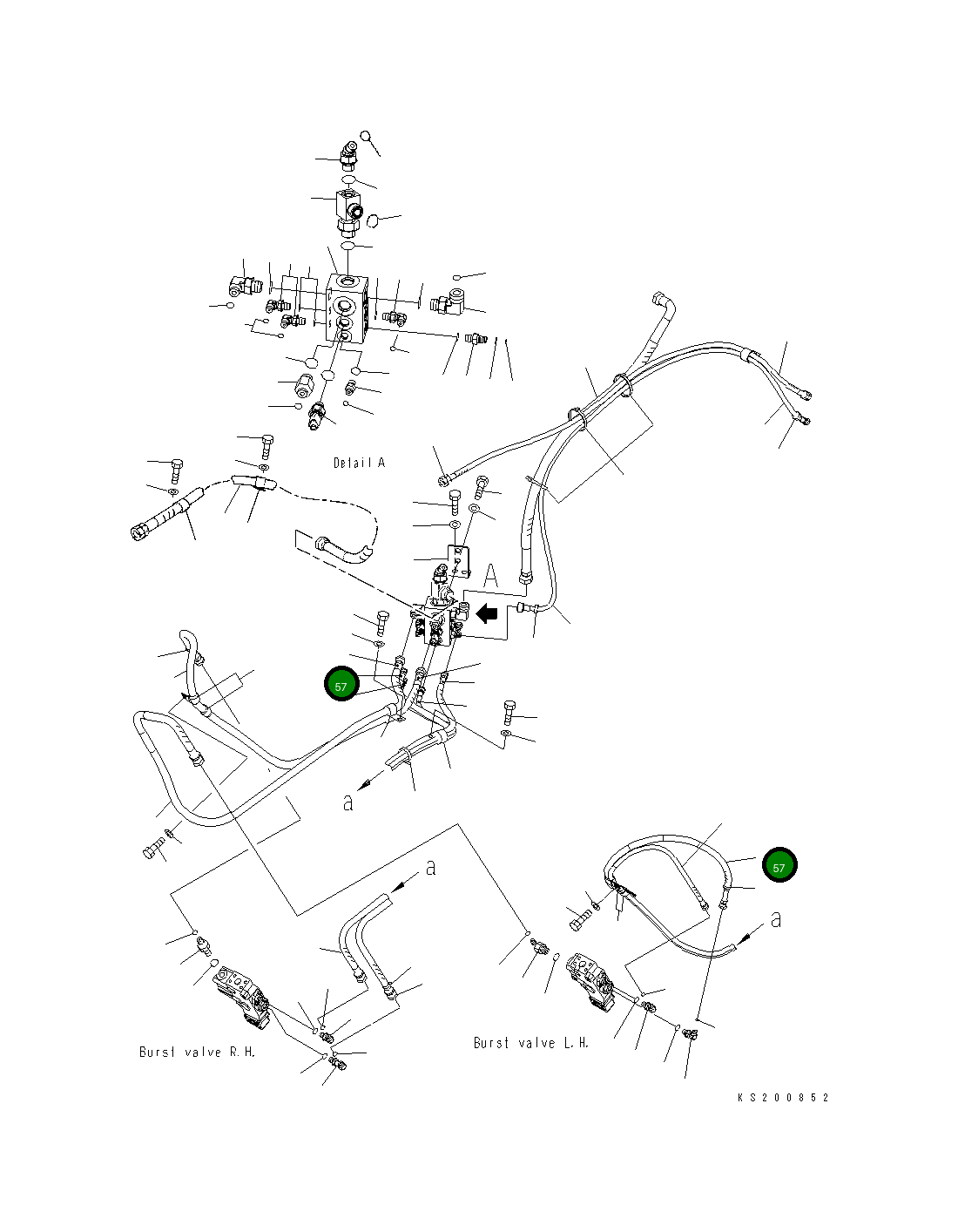 Шланг 02777-00220 Komatsu
