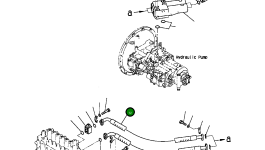 Шланг 07084-01011 Komatsu