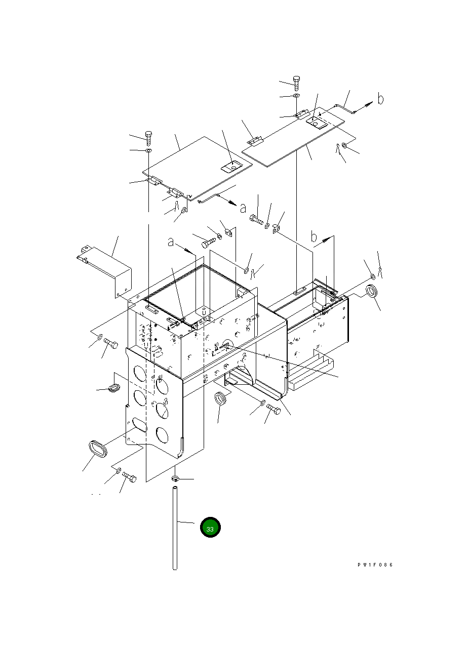 Шланг 07286-01975 Komatsu