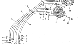 Шланг 07114-01217 Komatsu