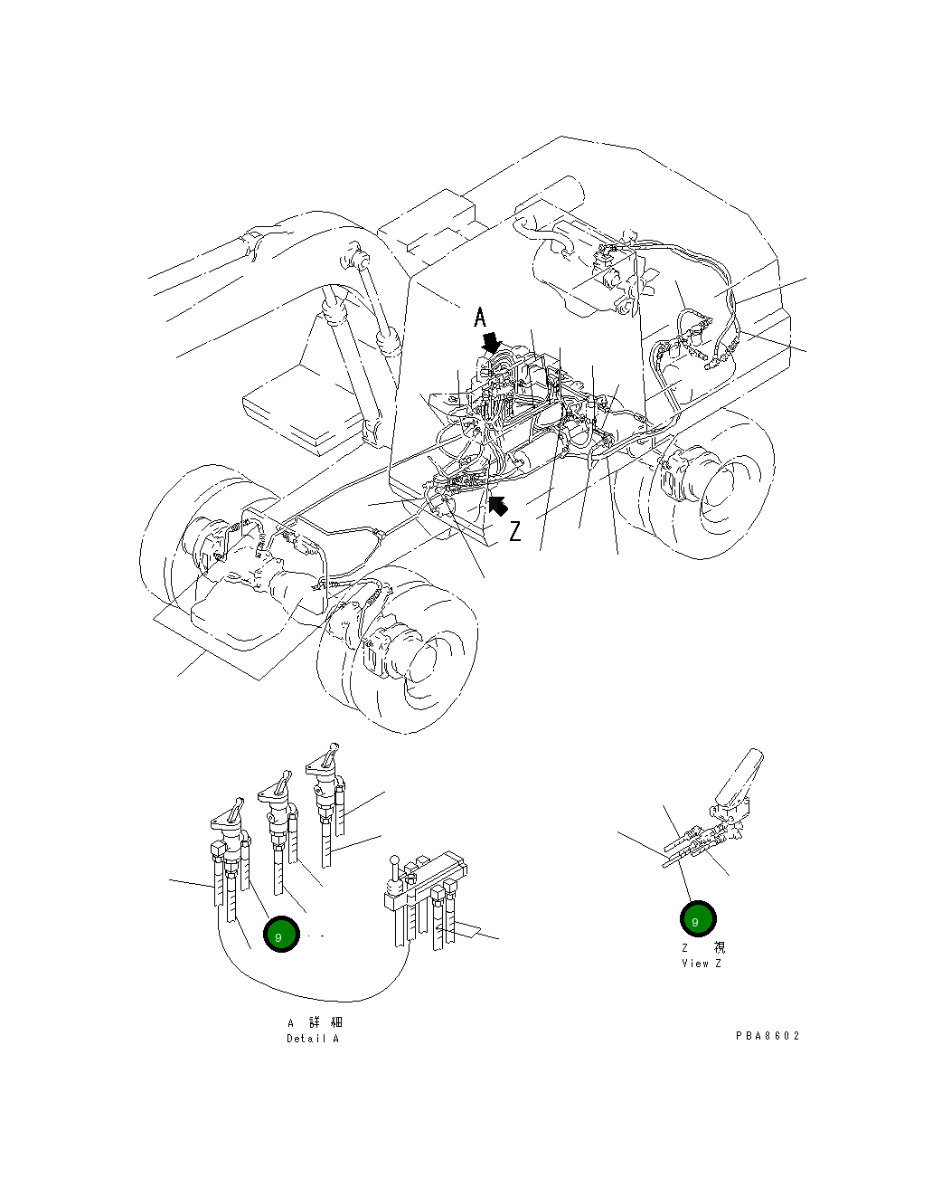 Шланг 20D-68-41380 Komatsu