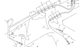 Шланг 41L-46-16140 Komatsu