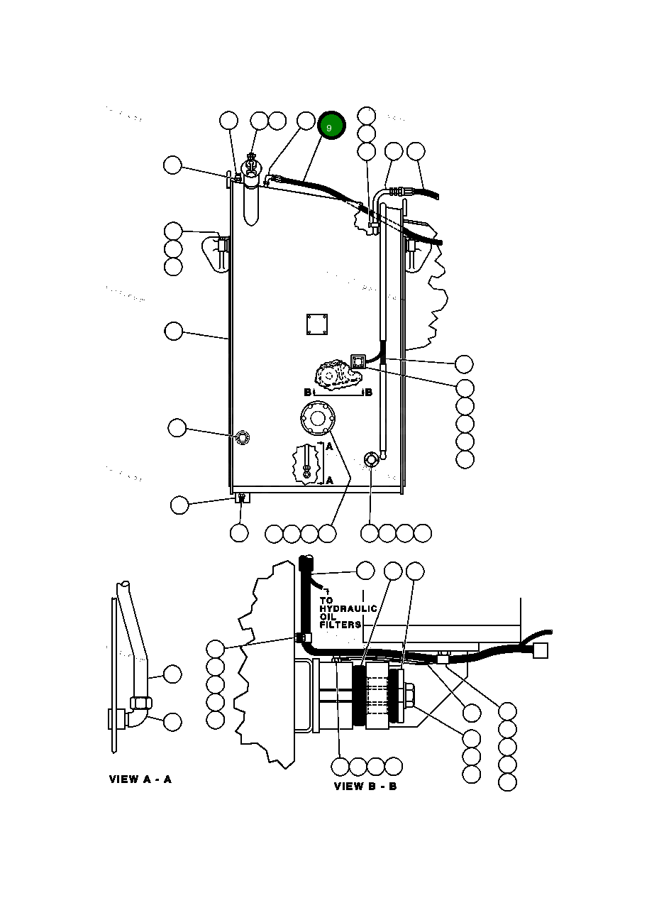 Шланг HA0915 Komatsu