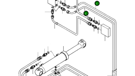 Шланг 1253 499 H1 Komatsu