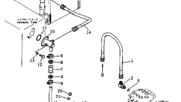 Шланг 07103-20609 Komatsu