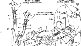 Шланг 21U-62-24372 Komatsu