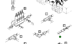 Шланг DN 8 323 256 40 Komatsu
