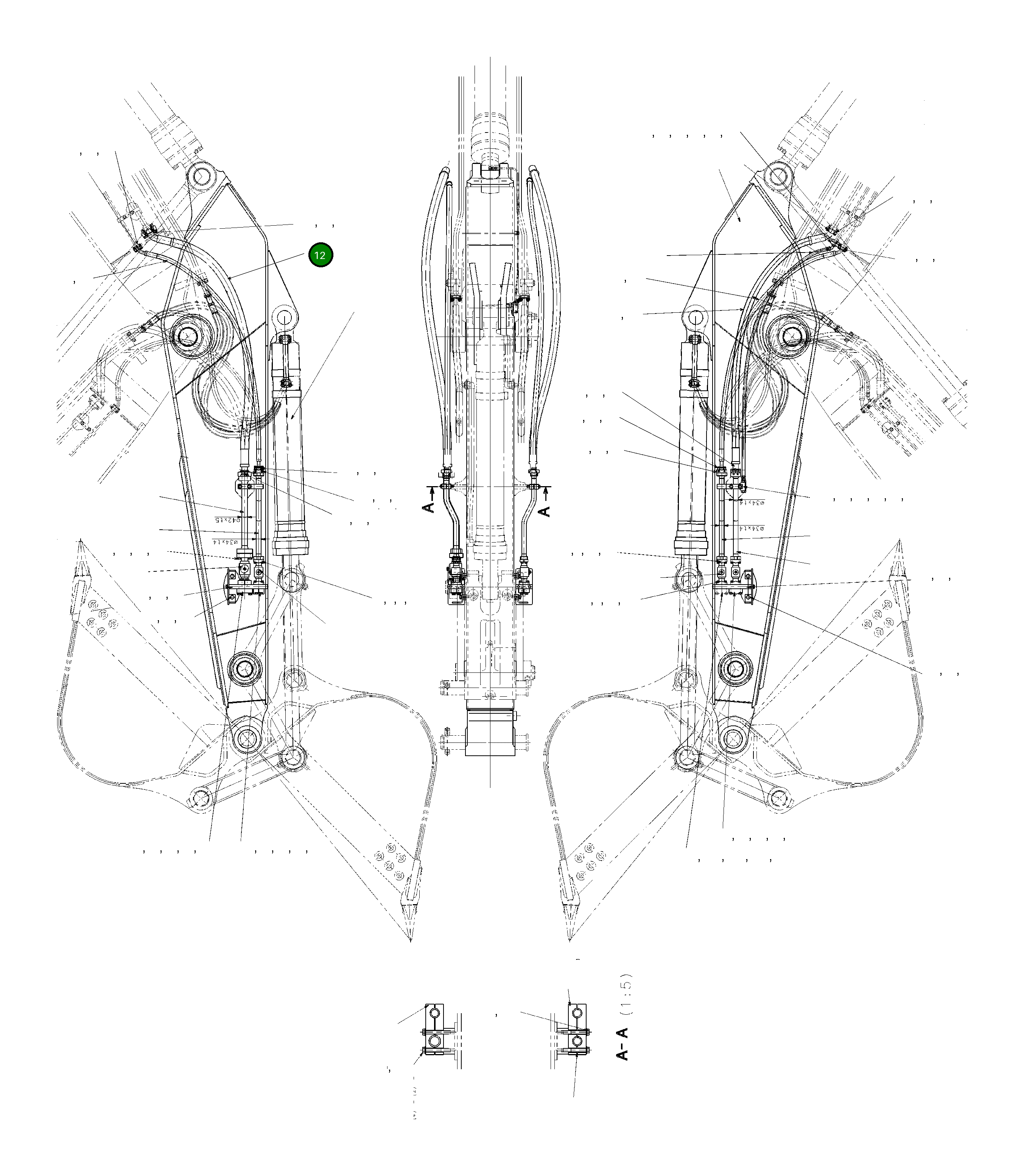 Шланг 07097-21426 Komatsu