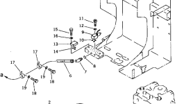 Шланг 07103-50218 Komatsu