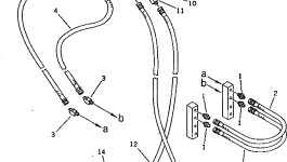 Шланг 2691-6-38130 Komatsu