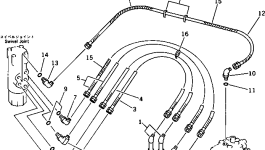 Шланг 20S-62-31530 Komatsu