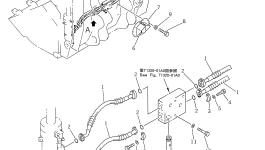 Шланг 21T-62-73950 Komatsu