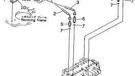 Шланг 20M-62-72540 Komatsu