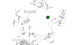 Шланг 07184-00307 Komatsu