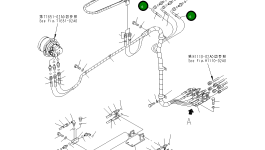 Шланг 02766-00315 Komatsu