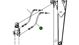 Шланг 02756-204A8 Komatsu