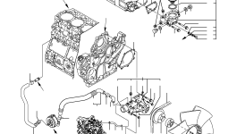 Шланг YM123945-49610 Komatsu