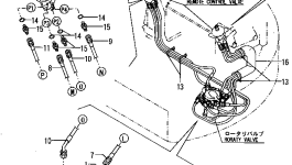 Шланг YM172187-78680 Komatsu