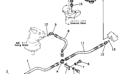 Шланг 07103-20508 Komatsu