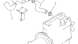 Шланг 361-01-14210 Komatsu