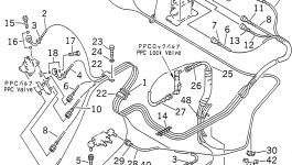 Шланг 20Y-62-23350 Komatsu