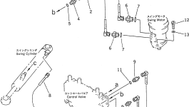 Шланг 21A-62-12590 Komatsu