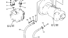 Шланг 205-62-K1260 Komatsu