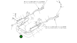Шланг 114-62-46110 Komatsu