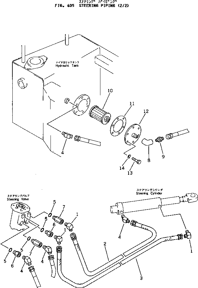 Шланг 257-60-18170 Komatsu