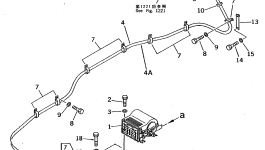 Шланг 09483-00458 Komatsu