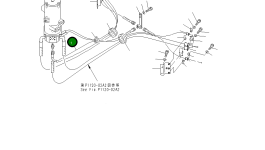 Шланг 07103-50313 Komatsu