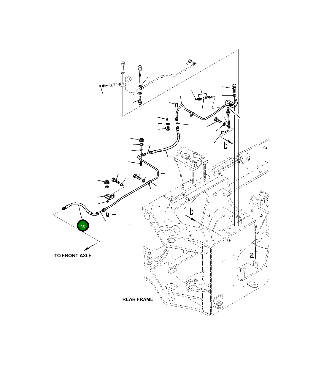 Шланг 423-43-51380 Komatsu