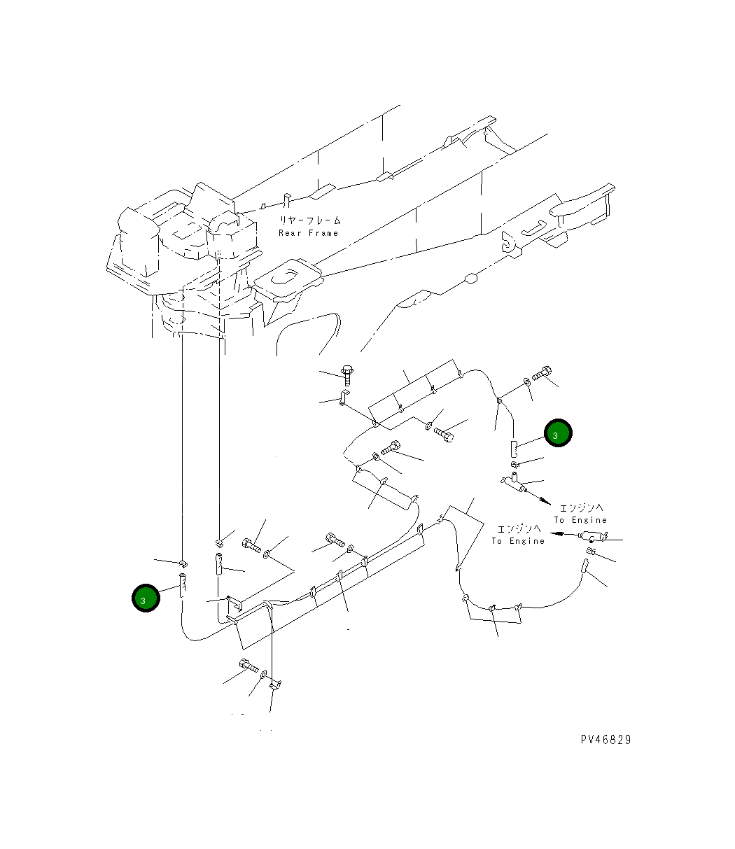 Шланг 09483-00566 Komatsu
