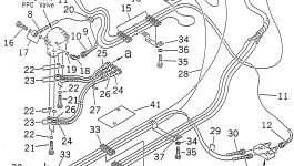 Шланг 20Y-62-21960 Komatsu