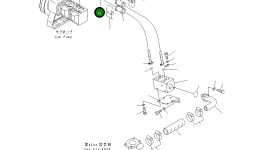 Шланг 07298-01010 Komatsu