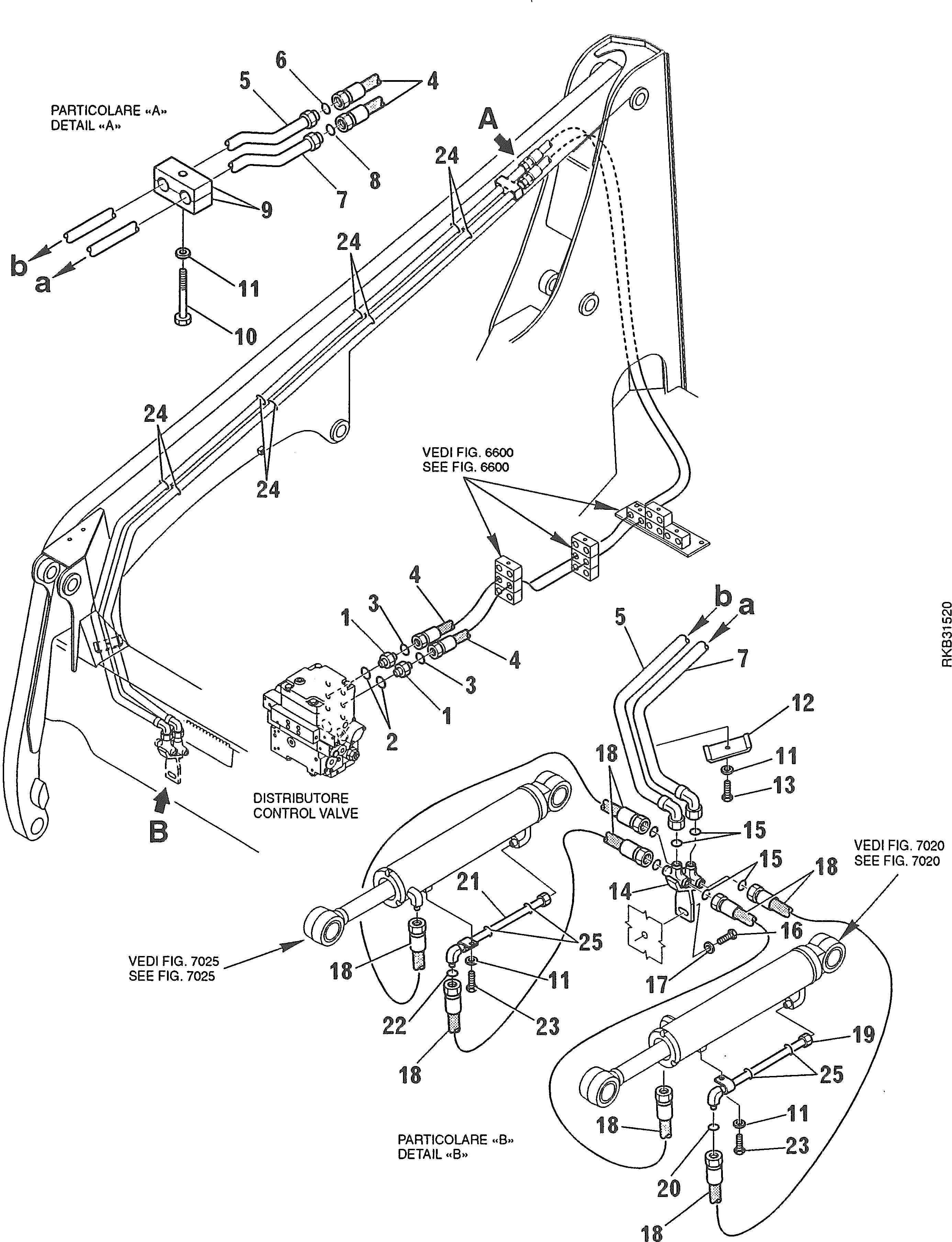 Шланг 37A-62-15241 Komatsu
