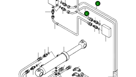 Шланг 1438 621 H1 Komatsu