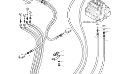 Шланг 2184-1046D298 Komatsu