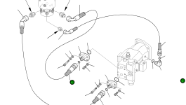 Шланг 21W-09-R1810 Komatsu