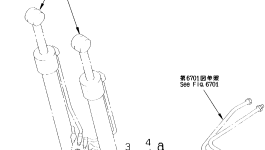 Шланг 203-62-K1530 Komatsu