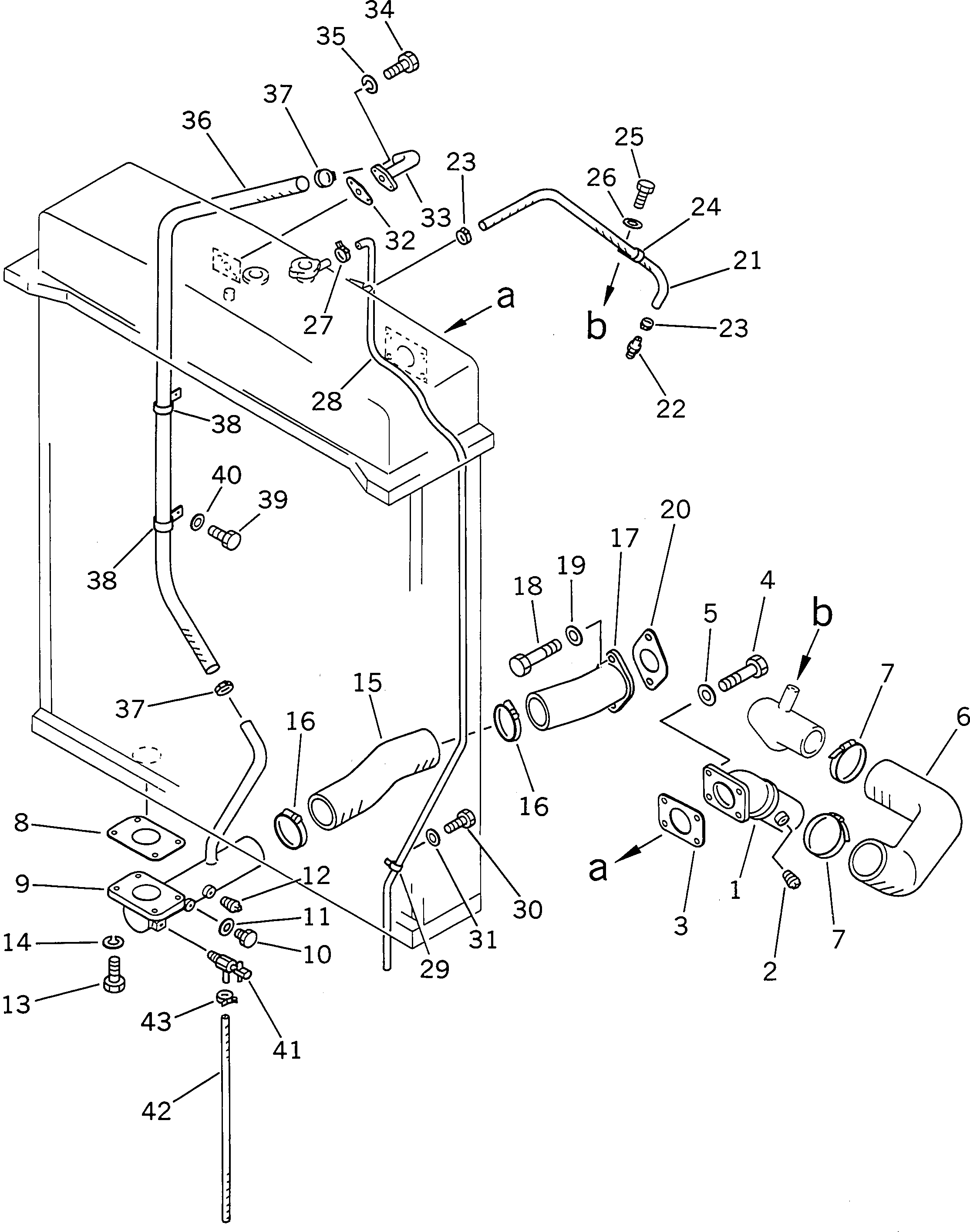 Шланг 175-862-5340 Komatsu