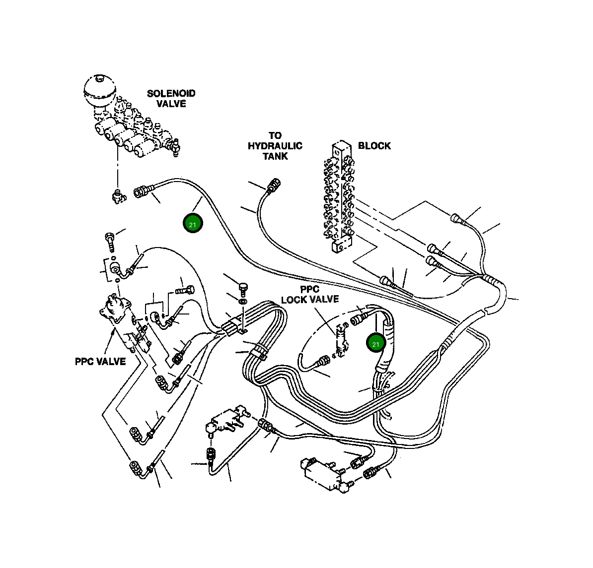 Шланг 206-62-A1710 Komatsu