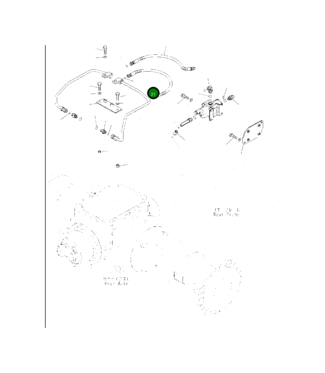 Шланг 421-43-57260 Komatsu