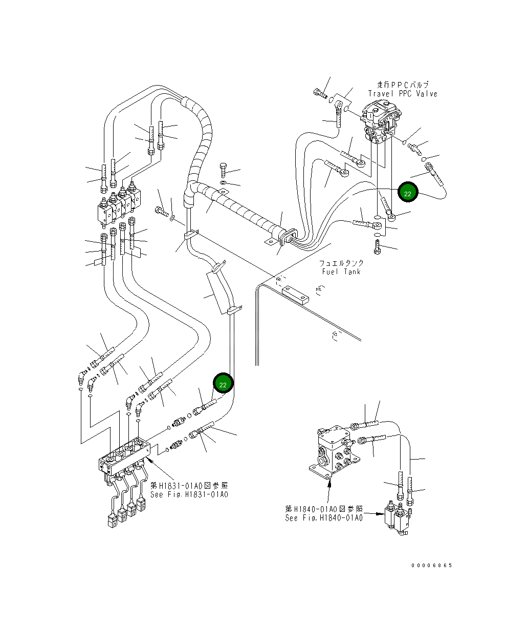 Шланг 02760-00317 Komatsu
