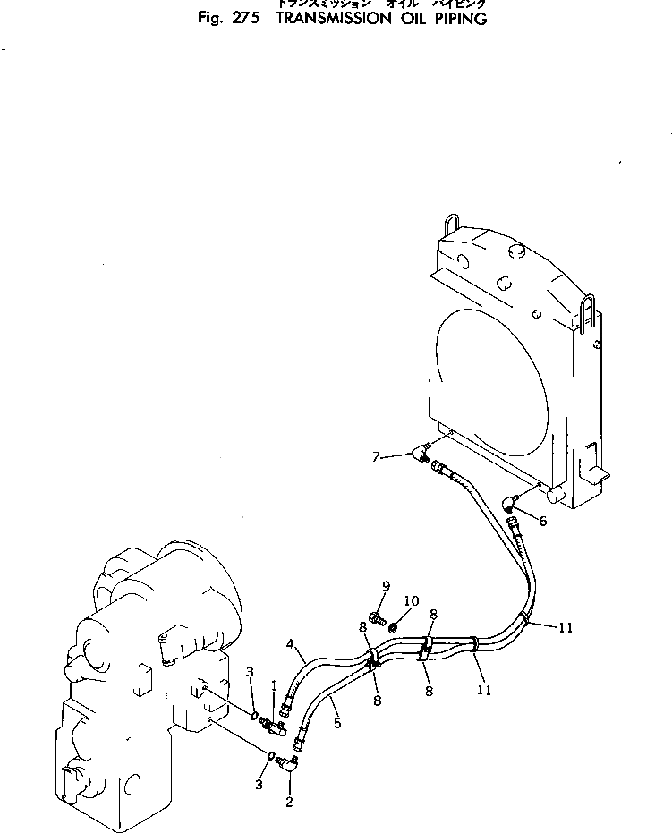 Шланг 385-11273841 Komatsu