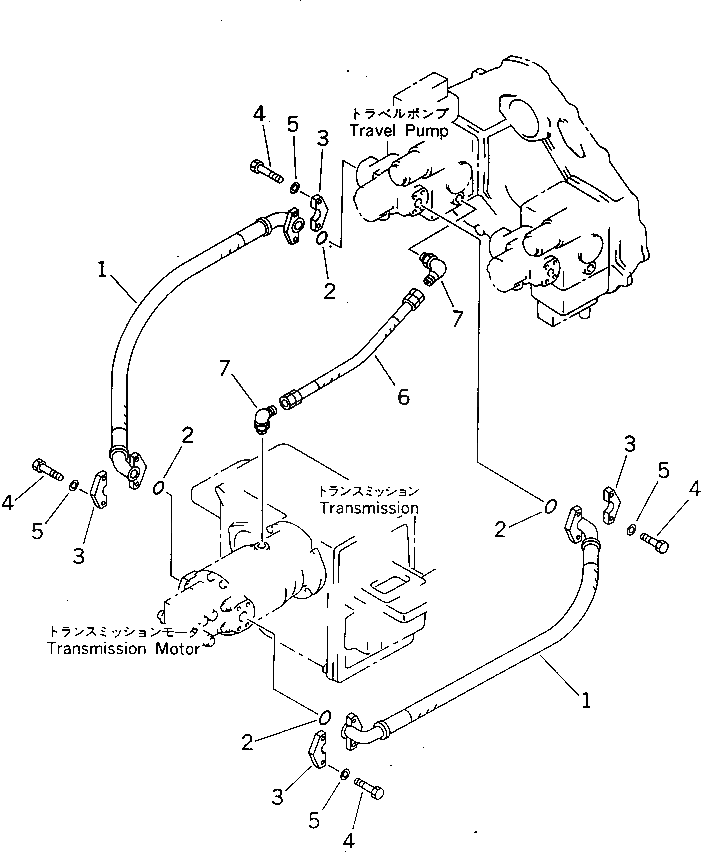 Шланг 273-60-14110 Komatsu
