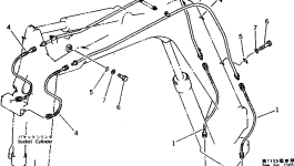 Шланг 20S-62-33490 Komatsu